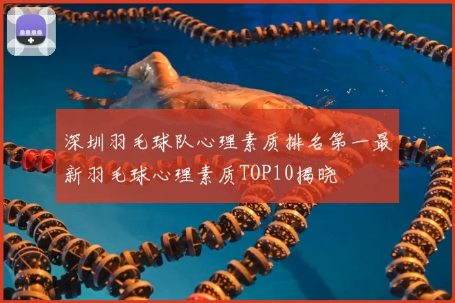 深圳羽毛球队心理素质排名第一最新羽毛球心理素质TOP10揭晓