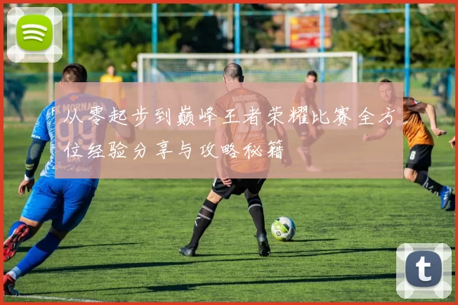从零起步到巅峰王者荣耀比赛全方位经验分享与攻略秘籍