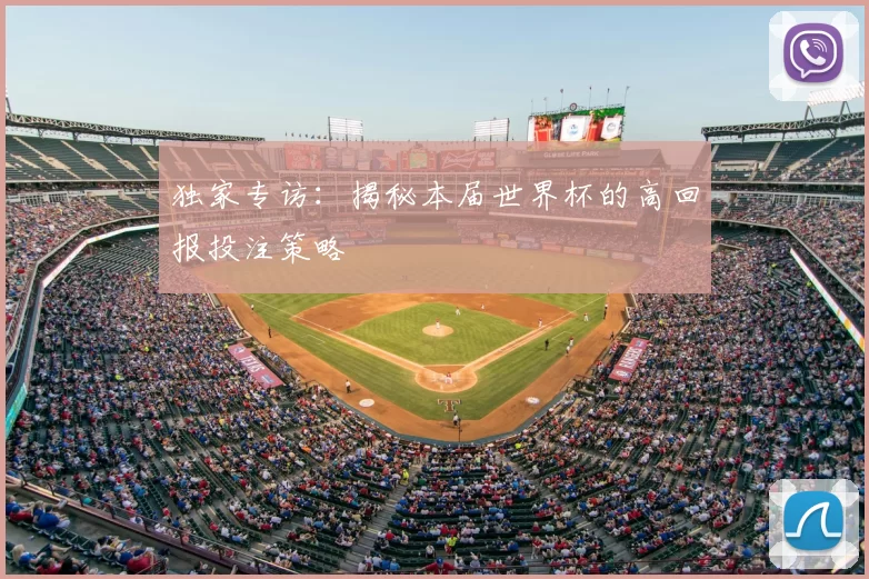 独家专访:揭秘本届世界杯的高回报投注策略